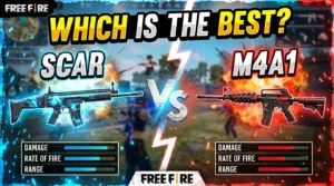 M4A1 vs SCAR Free Fire – Which AR Is Better?