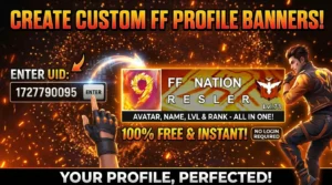 Free Fire Profile Banner Generator – Create FF Banner by UID