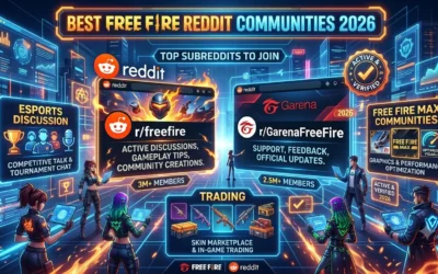 Best Free Fire Reddit Communities