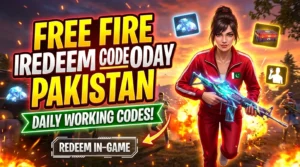 Free Fire Redeem Code Today Pakistan